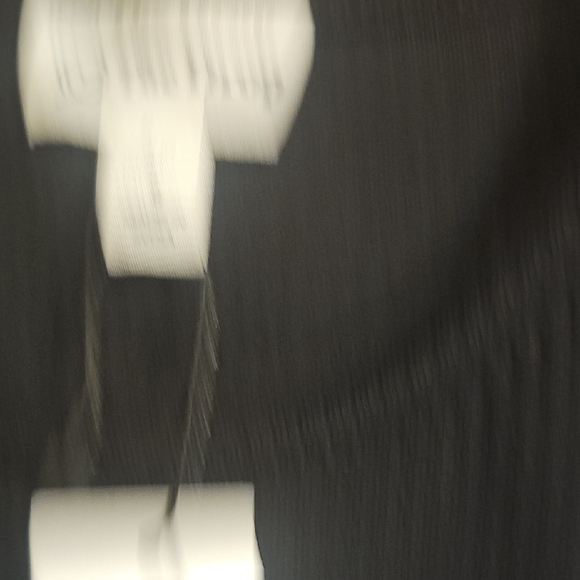 The Drop Black Ribbed Knit Tunic Top - Picture 4 of 10